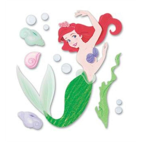 ADESIVO DISNEY EK SUCCESS - PRINCESAS Ariel