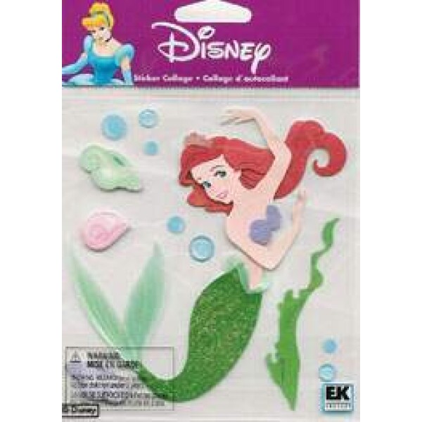 ADESIVO DISNEY EK SUCCESS - PRINCESAS Ariel