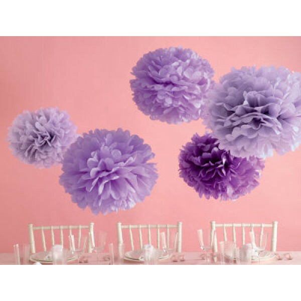 Bola de Papel de Seda Martha Stewart Crafts - Roxo
