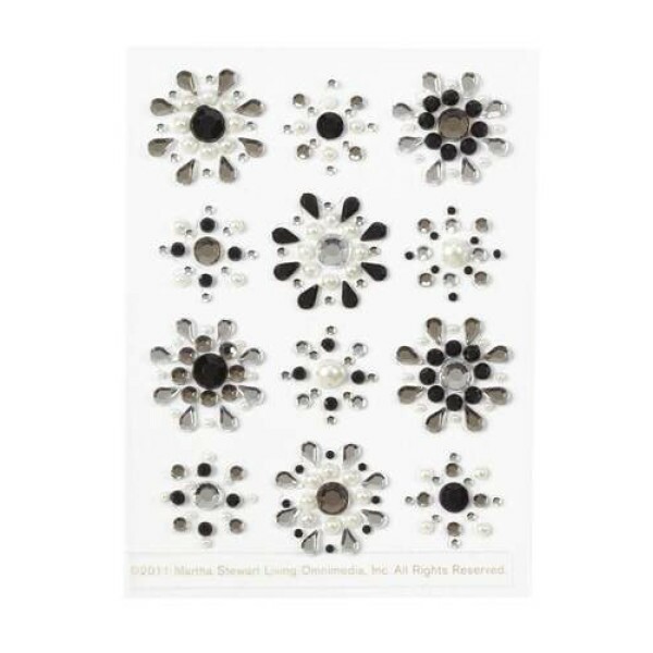 Adesivos Strass Gemstone Flower - Martha Stewart Crafts