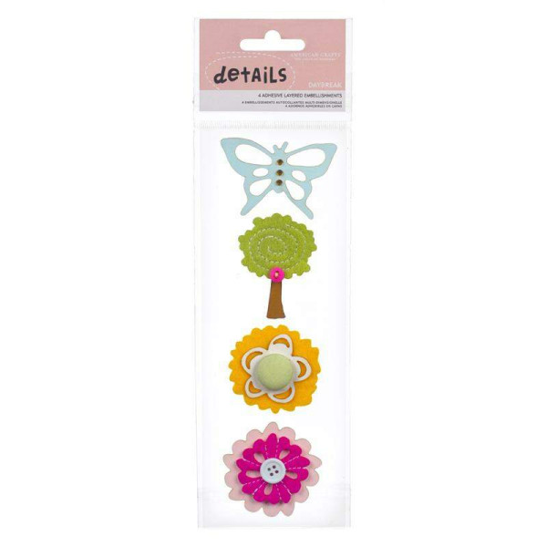 Adesivo AC Details Hello Daybreak - American Crafts