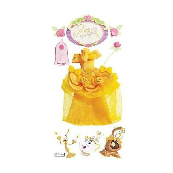Adesivo Disney Princesas Belle - EK Sucess
