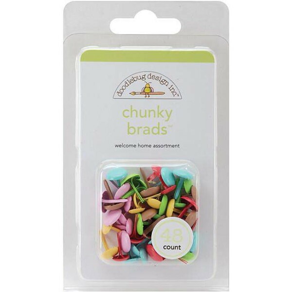 Bailarinas Chunky Brads - DoodleBug Designs