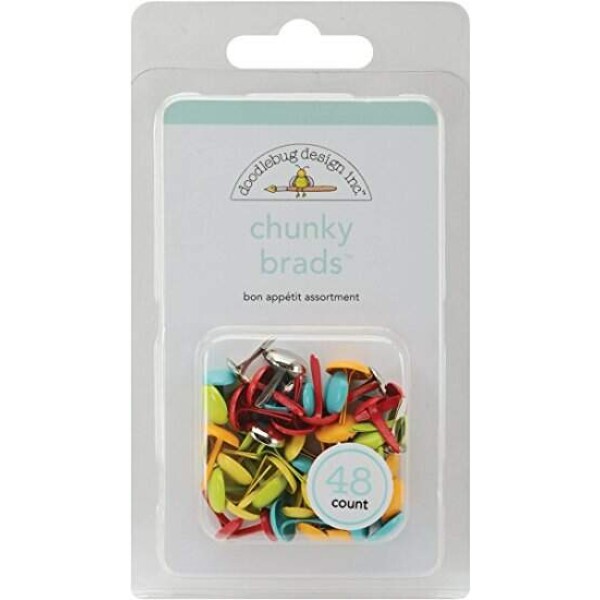 Bailarinas Chunky Brads Coloridos - DoodleBug Designs
