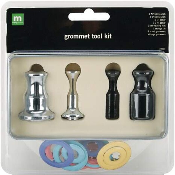 Aplicador de Ilh�s Artesanal - Kit de ferramentas Grommet