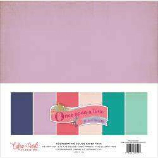 Kit de Pap�is Once Upon a Time c/ 6 unidades 30,5x30,5 - Echo Park Paper