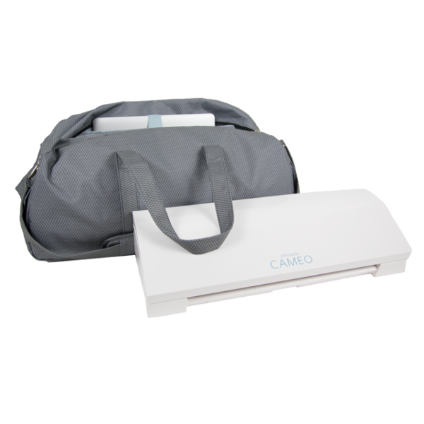 Mala para Silhouette Cameo 1, 2 ou 3 (Cinza)