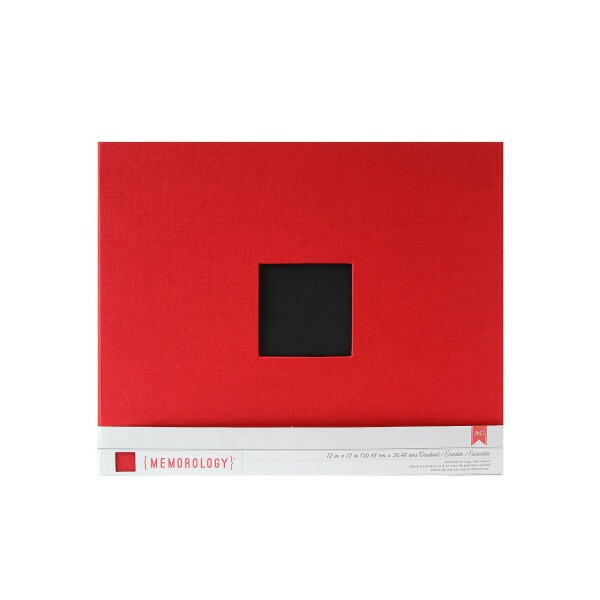 �lbum 12x12 D Ring - Cardinal - American Crafts