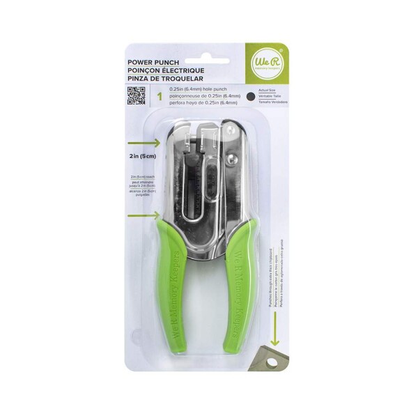 Alicate de Alta Press�o - Power Punch - C�rculo - Wer Memory Keepers