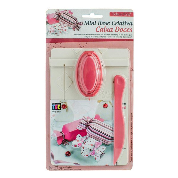 Mini Base Criativa - Caixa de Doce - Toke e Crie