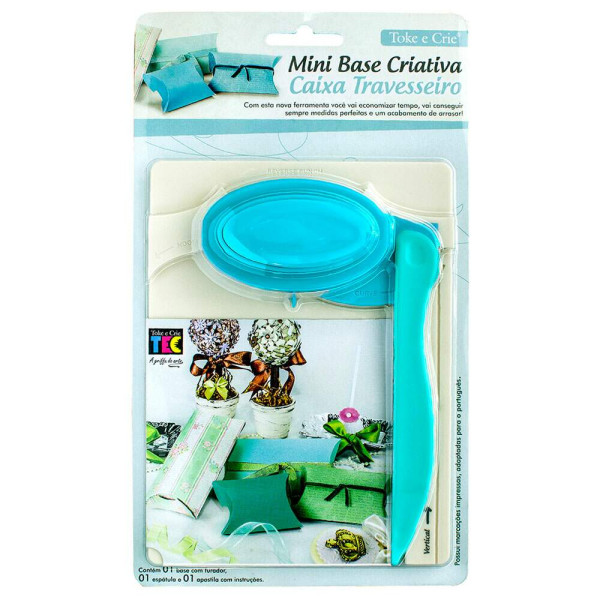 Mini Base Criativa - Caixa Travesseiro - Toke e Crie
