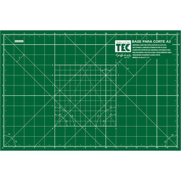 Base de Corte em PVC - A3 - 30X45cm - Toke e Crie