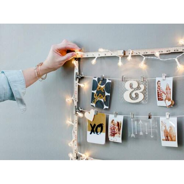 Luzes de LED - Cole��o Ruler Studio - Bulb Light Strand