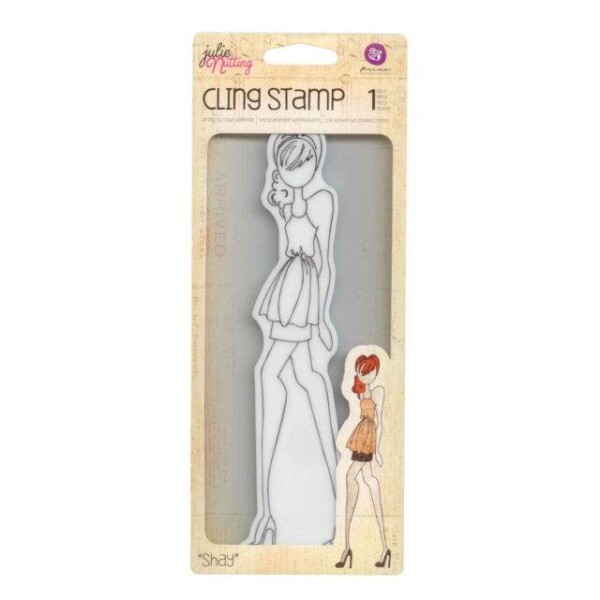 Carimbo - Cling Rubber Stamps Shay- Prima Marketing