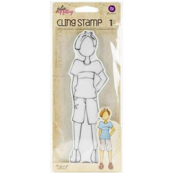 Carimbo - Cling Rubber Stamps Billy - Prima Marketing