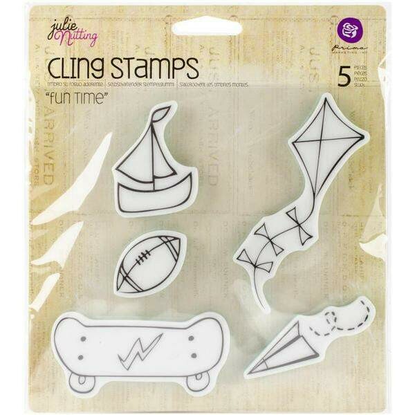 Carimbo - CLING STAMP - FUN TIME - Prima Marketing