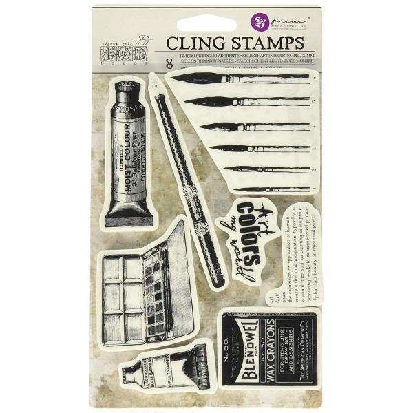 Carimbo - Iron Orchid Designs Cling Stamps