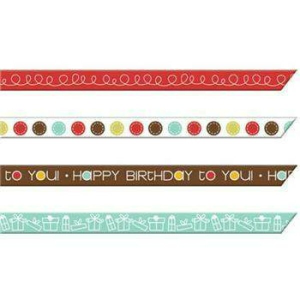Fita - Birthday Streamers Ribbon - Imaginisce