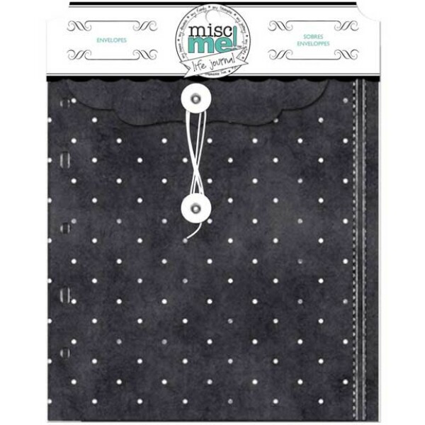 Envelopes - Misc Me - Black Collection