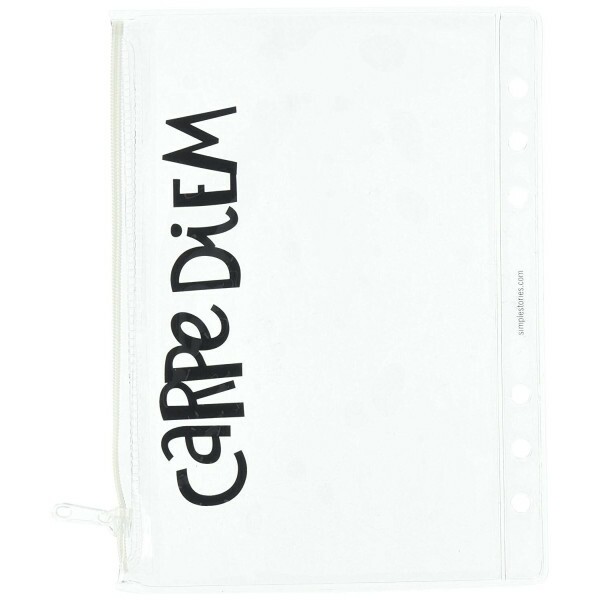 Estojo de Pl�stico p/ Planner A5 - Carpe Diem