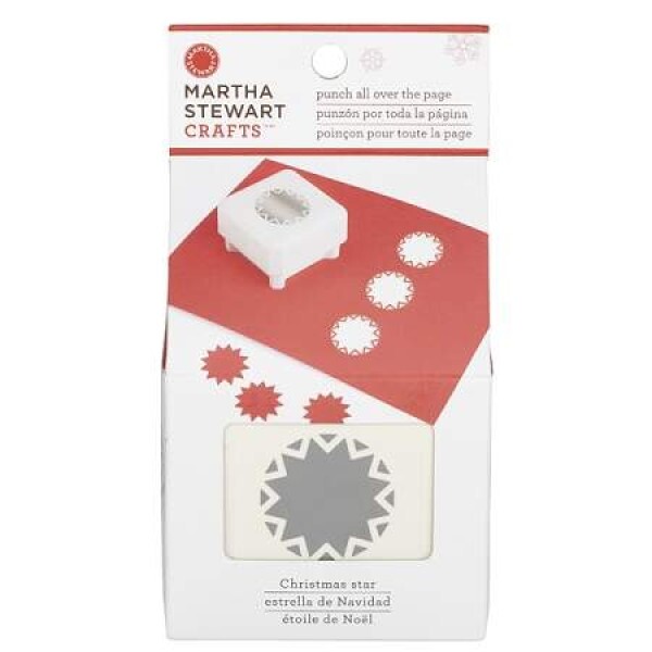 Furador Magn�tico Christmas Star - Martha Stewart