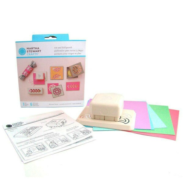 Furador - Cut And Fold Punch Cora��o Abstrato - Martha Stewart