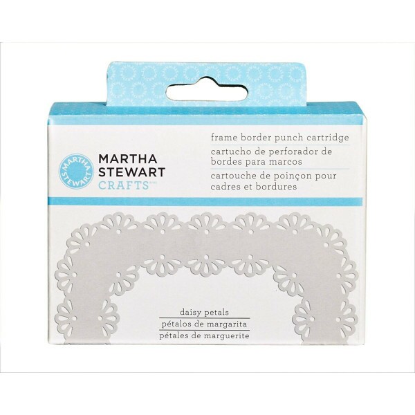 Furador - Frame Border Punch Cartridge - Daisy Petals - Martha Stewart