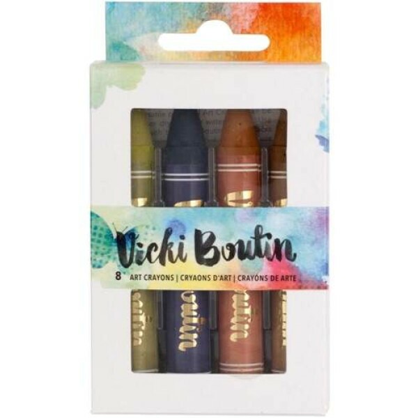 Giz Pastel Oleoso - Vicki Boutin - American Crafts