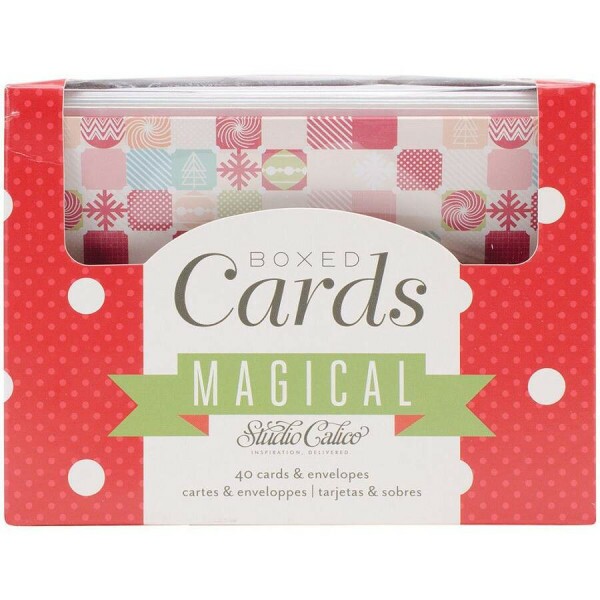 Caixa com Cart�es e Envelopes - American Crafts