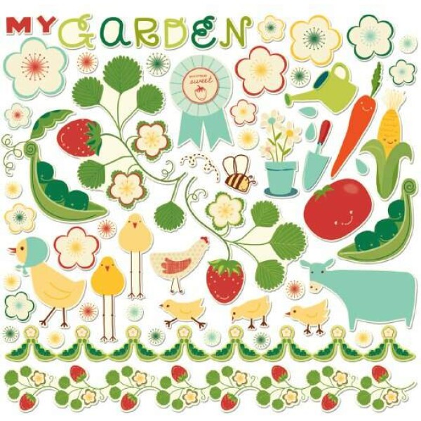 Kit Chipboard - Garden Variety - Cosmo Cricket