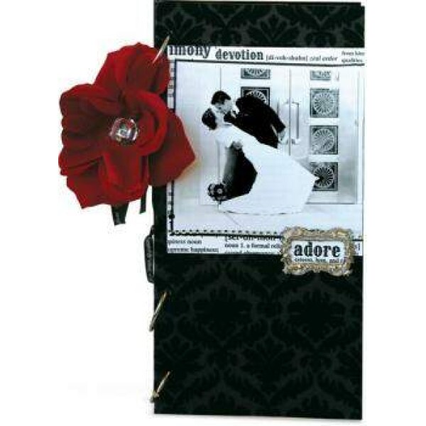 Kit para Personalizar com �lbum - Casamento - Teresa Collins