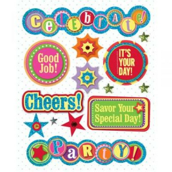 Adesivos Dimensionais - Happy Birthday 2 - KeCompany
