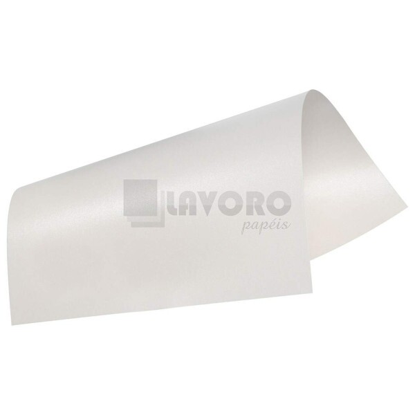 Papel Color Plus - P�rola Aspen 180g 30,5x30,5 18 Folhas