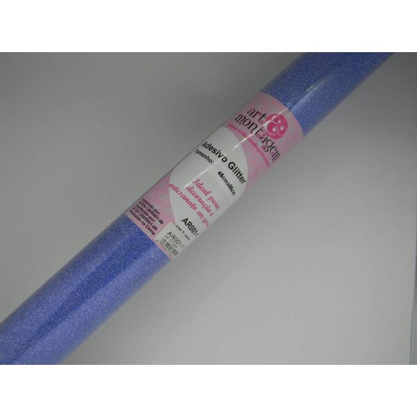 Glitter Adesivo em Rolo 45x100cm - Royal