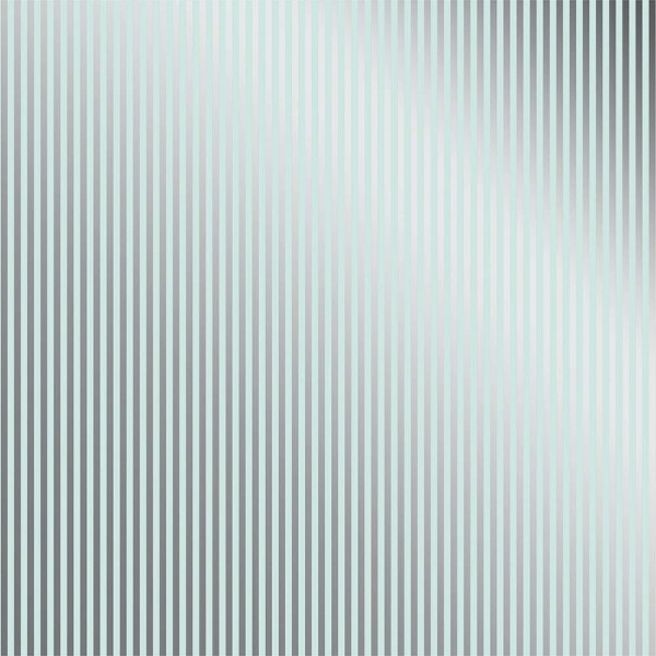 Papel Metalizado Listras - Prateado e Azul 180gr 30,5x30,5