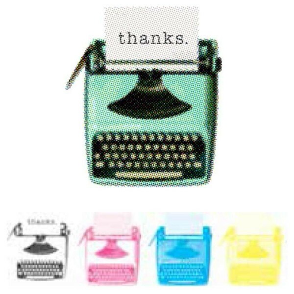 Carimbo CMYK Stamps - Typewriter - We R Memory Keepers