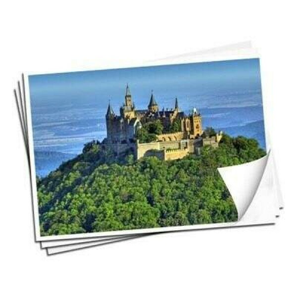 Papel Fotogr�fico Glossy Adesivo 130g A4 - 20 Fls