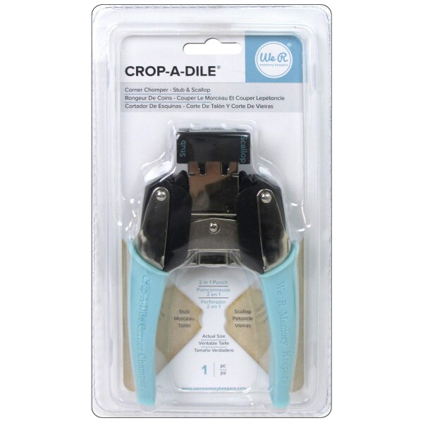 Crop-A-Dile We R - Corner Chopmer - Stub and Scallop