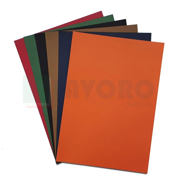 Papel Color Plus 180g 30,5x30,5 - Kit Cores Escuras - 36 Folhas