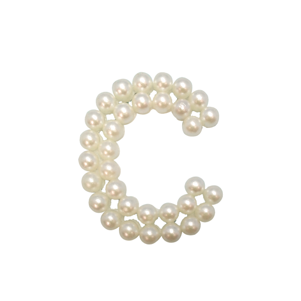 Letra C com Perola - 3cm