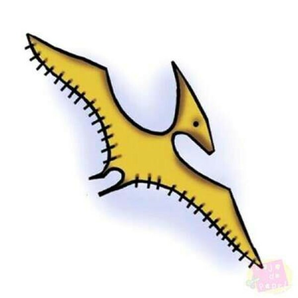 Carimbo de Silicone - Pterod�ctilo