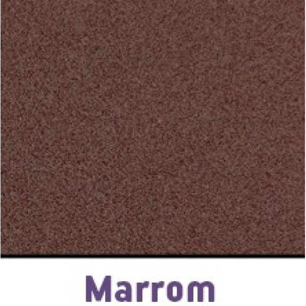 Placa de EVA Liso 40 x 60 cm - Marrom