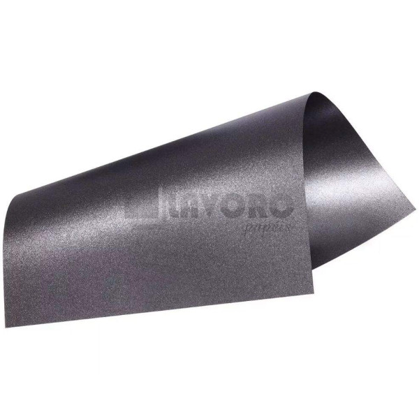 Papel Perolizado Relux - P�rola Negra 180g A3 - 12 Folhas