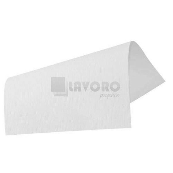 Papel Texturizado Telado Branco 180g - A4 - 27 Folhas (Evenglow Opalina)