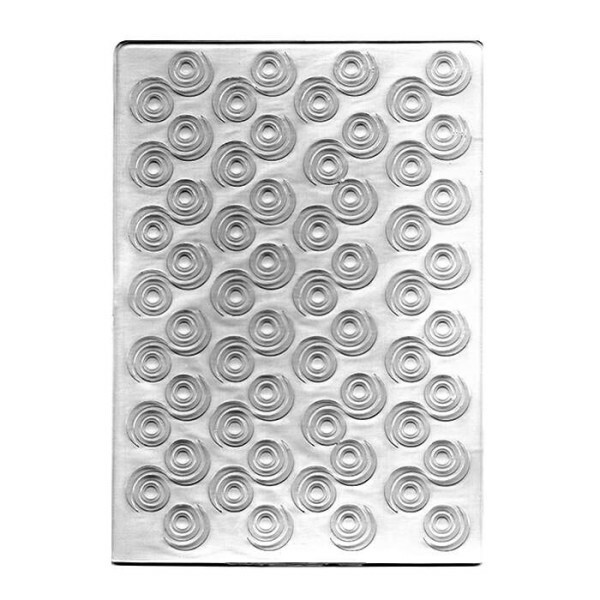 Placa de Emboss - Art e Montagem - Bolinhas - 15cm x 10,6cm