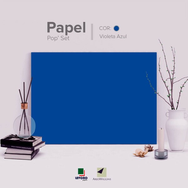 Papel Pop Set - Infra Violet 170g A4 - 27 Folhas