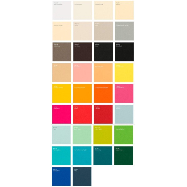 Papel Pop Set - Flame Orange (Capucine) 170g A4 - 27 Folhas