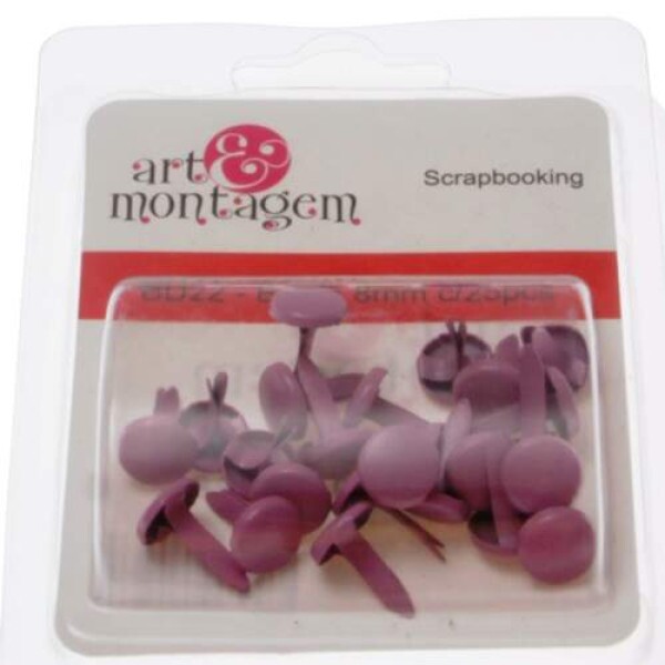 Bailarinas 5mm com 25 unidades - Roxo