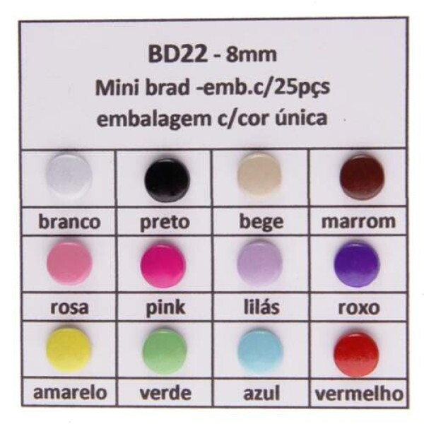 Bailarinas 8mm com 25 unidades - Amarelo