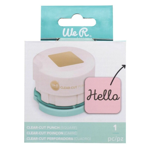 Clear-Cut Punch Square - Furador Magntico - We R